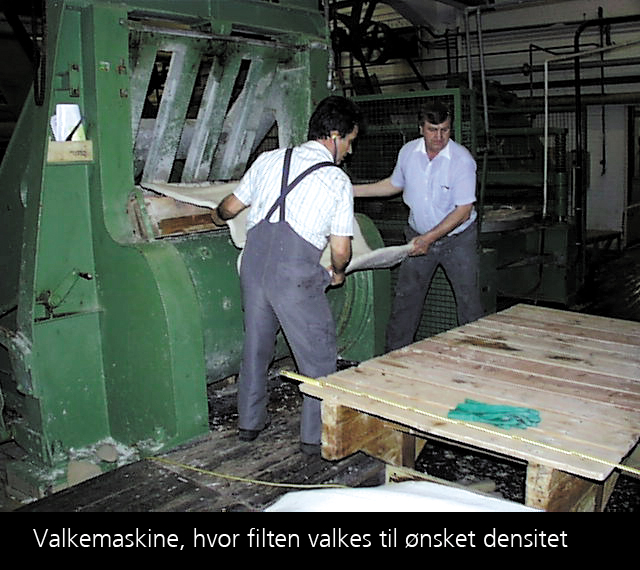 fraster, filt, felt, forabejdning, filteproces,